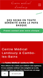 Mobile Screenshot of centre-medical-landouzy-villa-jeanne.fr